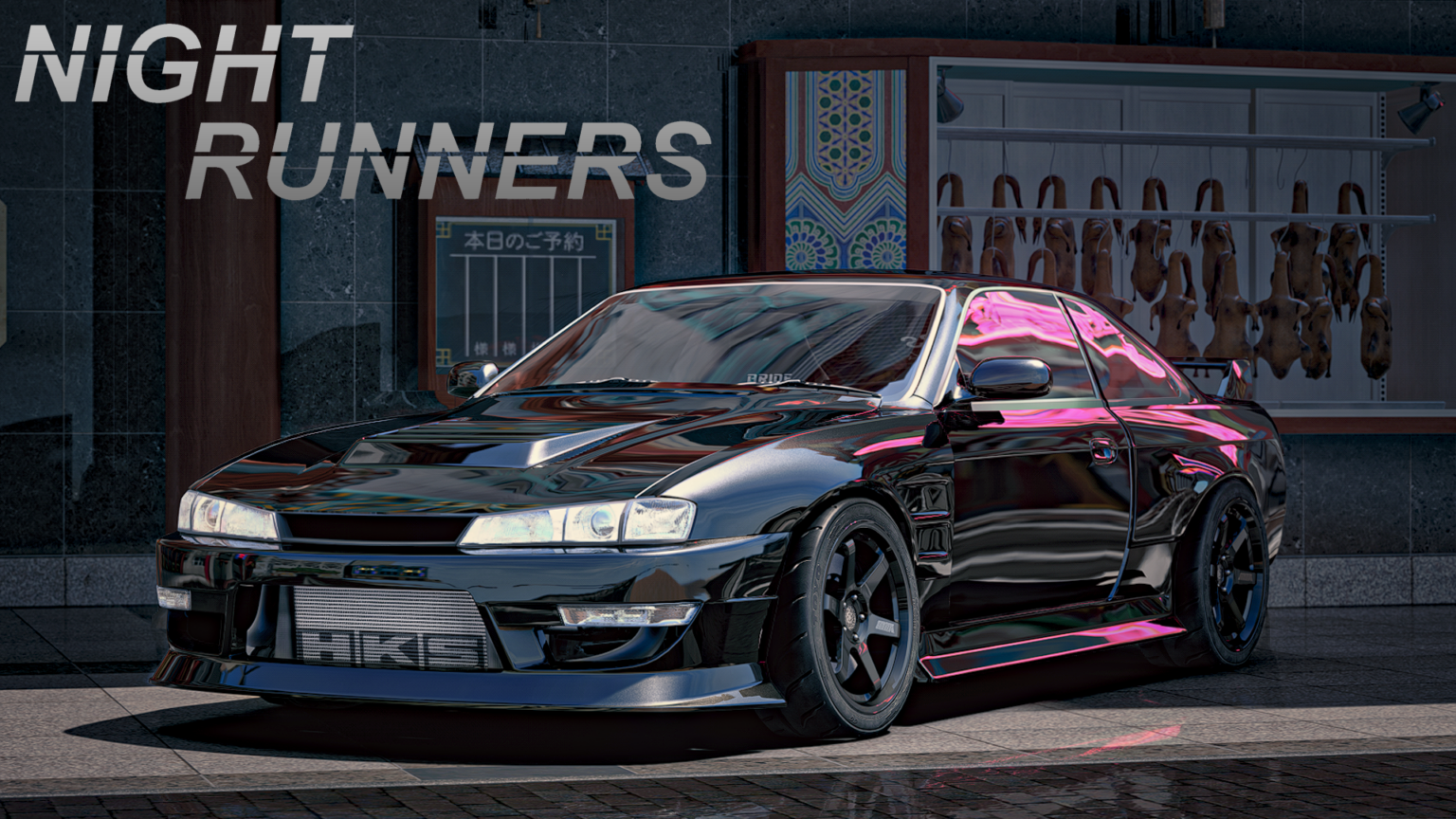 Nissan Silvia s14 by Night Runners – AC Drifting Pro